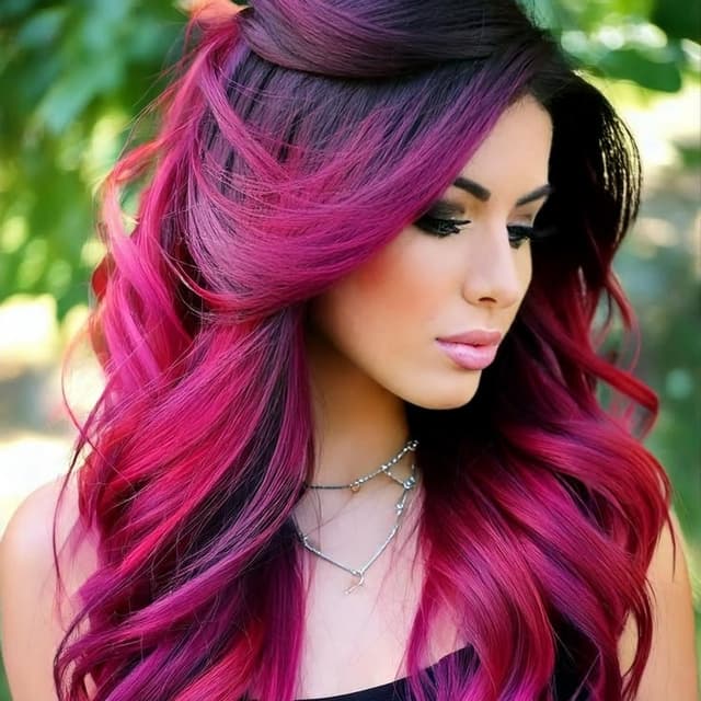 Vivid Color Transformation at Salon94 & Barber Co. in Wolfeboro, NH